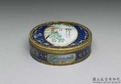 图片[3]-Copper-body painted enamel box, 18th century, Qing dynasty-China Archive